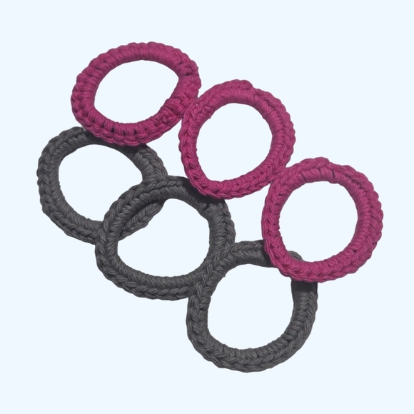 Ferret and Cat Toys, Round Ring Toys, Gray and Pink, Gift for Ferrets or… - Picture 6 of 6